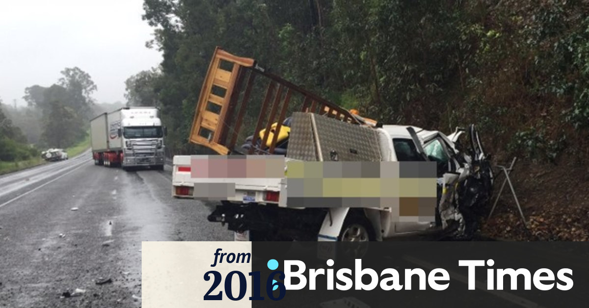 Mackay accident one dead in horror smash